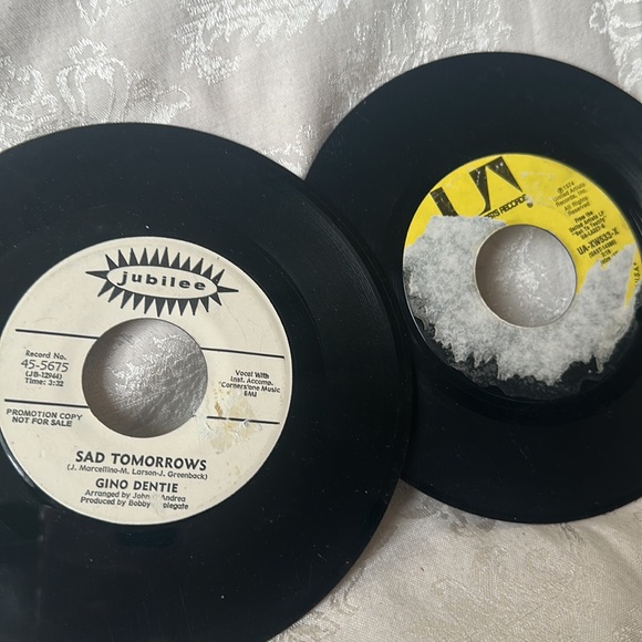 Old 45 7” vinyl records a total of 19 records - Picture 8 of 8